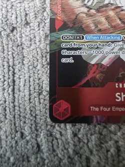 Shanks Championship 25-26 Promo One Piece Card Game P-083 NM - Image 4