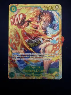 One Piece Card Game CCG TCG Monkey D. Luffy OP13-118 SEC Pack Fresh English - Image 1