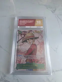 One Piece CCG Monkey D. Luffy OP13-118 SEC ACE 10 Mint Parallel PERFECT SUBS - Image 1