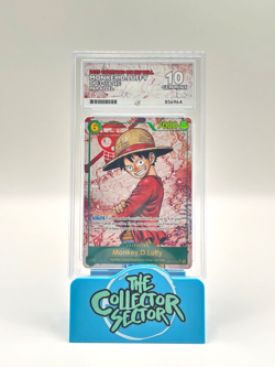 PERFECT SUBS One Piece CCG Monkey D. Luffy OP13-118 SEC ACE 10 Mint Parallel - Image 1