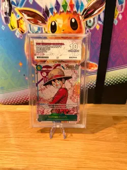 One Piece CCG Monkey D. Luffy OP13-118 SEC ACE 10 Mint Parallel PERFECT SUBS - Image 1