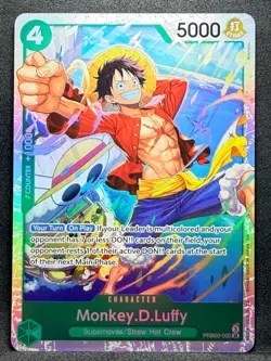 Monkey.D.Luffy Foil SR Premium Booster -The Best- Vol. 2 PRB02-005 NM - Image 1