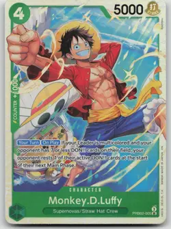 Monkey.D.Luffy - Foil SR Premium Booster -The Best- Vol. 2 PRB02-005 NM - Image 1