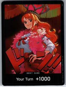 DON!! Card (Nami) EB-03 Foil DON!! NM Extra Booster: One Piece Heroines Edition - Image 1