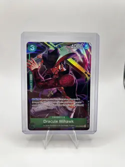 Dracule Mihawk (Illustration Box Vol.4) ST12-003 One Piece Promotion Cards Foil - Image 1