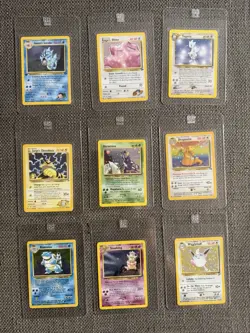 Lot Of 36 Pokemon TCG Cards Vintage Holos Some First Editions Rare - Image 1