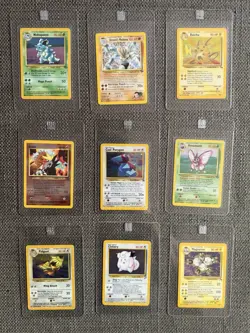 Lot Of 36 Pokemon TCG Cards Vintage Holos Some First Editions Rare - Image 3