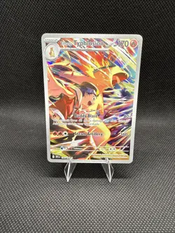Pokemon TCG Ethan's Typhlosion Destined Rivals Illustration Rare Card 190/182 - Image 1