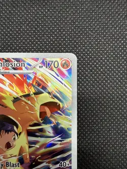 Pokemon TCG Ethan's Typhlosion Destined Rivals Illustration Rare Card 190/182 - Image 4
