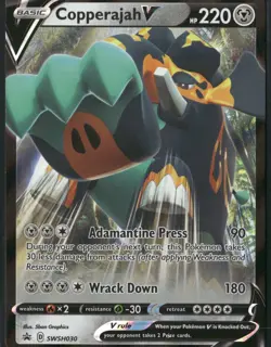 Copperajah V - Holo Promo SWSH: Sword & Shield Promo Cards SWSH030 NM - Image 1