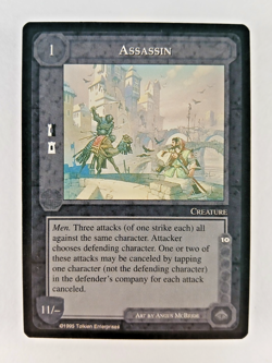 Assassin - Middle Earth CCG card (1995 ICE) MECCG The Wizards Limited LotR - Image 1