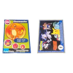 Charmander #4 Poketrivia Burger King Mew Two Strikes Back Pokemon Card - Image 3