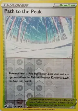 148/198 PATH TO THE PEAK REVERSE HOLO CHILLING REIGN POKEMON CARD - Image 1