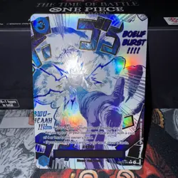 Boeuf Burst OP12-060 (Alt Art) ONE PIECE Legacy of the Master Sanji Event ENG NM - Image 1