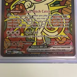 Pokemon TCG Meowth EX 121/88 SIR Special Illustration Rare Perfect Order - Image 4