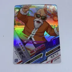 Master Roshi - Dragon Ball Trading Card LZ 06 Rare Holo Foil Heros Tc8 - Image 1