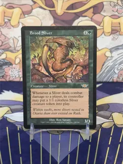 MTG Brood Sliver Legions 120/145 Regular Rare LP - Image 1