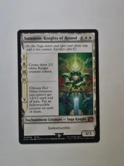 Summon Knights of Round 0036 Final Fantasy NM *NON-FOIL* - Image 1