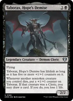 Taborax, Hope's Demise - Near Mint MTG Commander Masters - Image 1