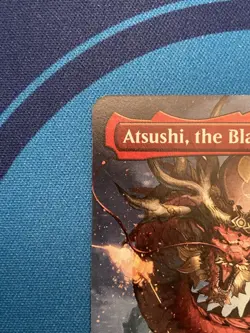 Atsushi, the Blazing Sky Borderless NM MTG - Image 2