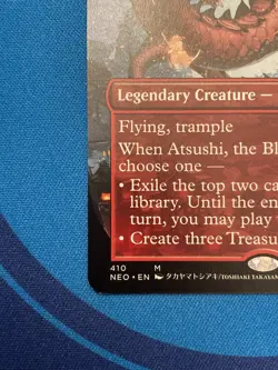 Atsushi, the Blazing Sky Borderless NM MTG - Image 5