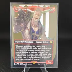 Magic: The Gathering Seifer Almasy 0389 FFVII non Foil Alt Art Legendary 3/4 - Image 1