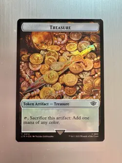Treasure / Food - 0009/0012 - MTG: Lord of the Rings - Token Artifact - FOIL - Image 1