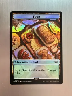 Treasure / Food - 0009/0012 - MTG: Lord of the Rings - Token Artifact - FOIL - Image 2