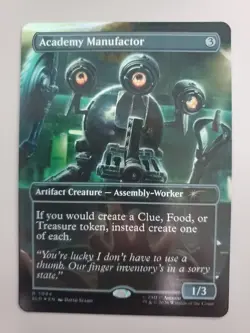 MTG Academy Manufactor Secret Lair Drop Foil Rare - Image 1