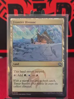 Frontier Bivouac #256 (Foil) (NM) Tarkir Dragonstorm TDM Magic MTG Unplayed - Image 1