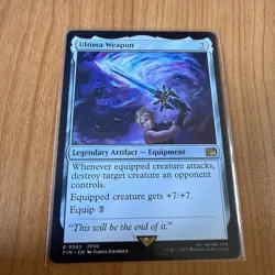 Ultima Weapon - N/M Final Fantasy Magic The Gathering MTG - Image 1