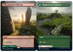 Cragcrown Pathway // Timbercrown Pathway - Foil x1 - Secret Lair Drop Series - N - Image 1