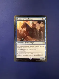 Herald of Hoofbeats | Commander: March of the Machine | MTG Magic - Image 1
