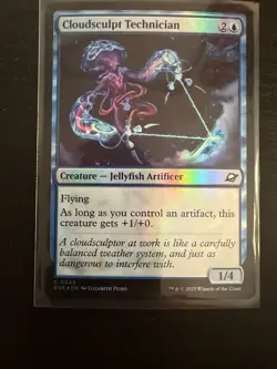 Cloudsculpt Technician *FOIL Common* Magic MtG x1 Edge of Eternities - Image 1