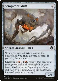 MTG Scrapwork Mutt ** The Brothers' War ** English (NM) - Image 1