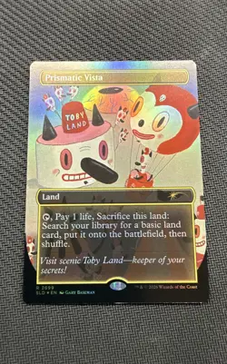 Prismatic Vista Secret Lair Drop Foil MTG Toby’s Journey - Image 1