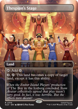 MTG Secret Lair x Avatar The Ember Island Players NON-FOIL - Image 2