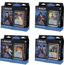 Magic The Gathering MTG - Universes Beyond: Doctor Who Commander Deck Set New - Image 1