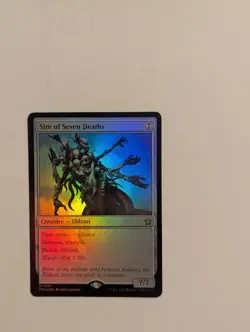 Foundations Magic: The Gathering Sire of Seven Deaths #1 Foil - Image 1