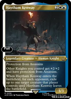MTG Haytham Kenway (Foil Etched) [ACR - 238] LP Foil - Image 1