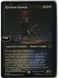 MTG Haytham Kenway (Foil Etched) [ACR - 238] LP Foil - Image 2