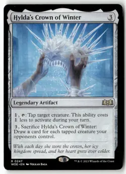 Hylda's Crown of Winter 247 Rare Wilds of Eldraine Magic: The Gathering NM - Image 1