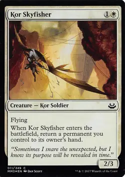 Kor Skyfisher Foil C Modern Masters 2017 11 LP - Image 1