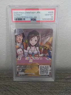 PSA 10 Garnet A-005 MTG X FFTCG Collab Final Fantasy TCG 2025 - Image 1