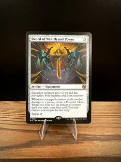 Sword of Wealth and Power (BIG 0026) Outlaws of Thunder Junction Regular, MTG - Image 1