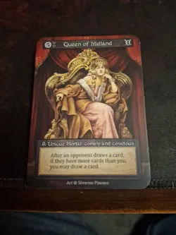 Queen of Midland Alpha Non Foil NM Sorcery Contested Realm - Image 1