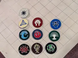 Magic the Gathering MTG Pin Lot Guilds Ravnica Rare Tarkir Red Mana - Image 4