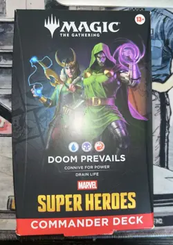 Magic: The Gathering Marvel Super Heroes Command Decks Set of 3 New - Image 4