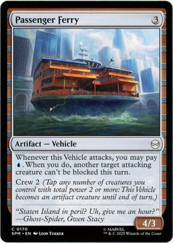 Passenger Ferry - 0170 - Marvel's Spider-Man - MTG - Ships Now - English - Image 1