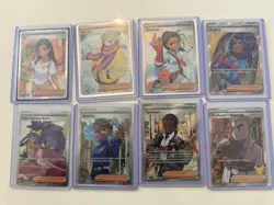 Pokemon TCG | English Mixed Sets Full Art Trainer SR X8 Card Bundle (1) - Image 1
